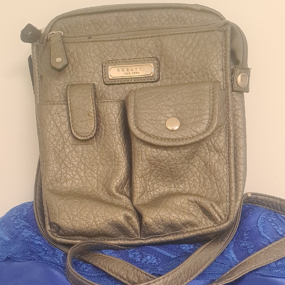 Rosetti Metallic Crossbody Bag